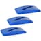 Alpine Industries Blue Recycling Slim Trash Can Paper Recycling Lid, PK3 ALP478-4-BLU-3pk - alternate 2